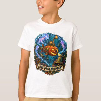 Camiseta Submarino Abóbora Dive Past Midnight