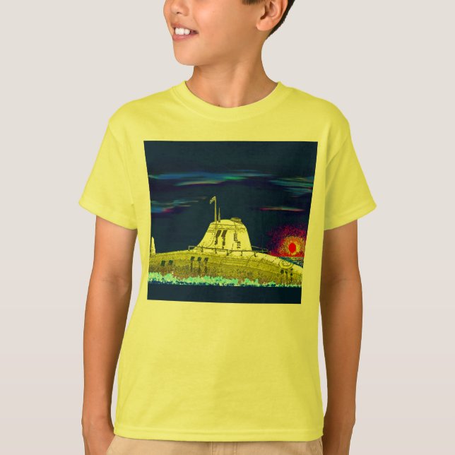 Camiseta Submarino amarelo (Frente)