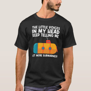 Camiseta Submarino Legal Para Homens Mulheres Mar Veterano 