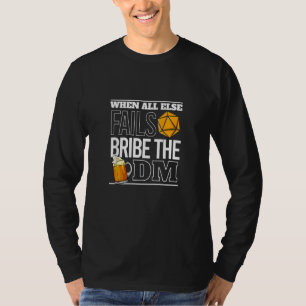 Camiseta Submeter A Reprodução Da Função Ttrpg Do Tabletop