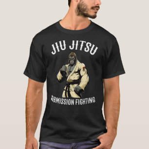 Camiseta Submissão Gorilla Brazilian Jiu Jitsu MMA Grappli