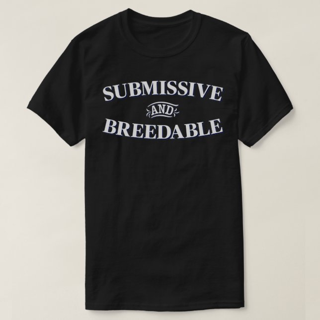 Camiseta Submissivo E Compartimentável  (Frente do Design)