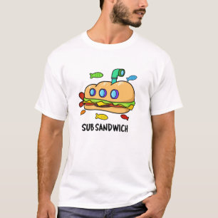 Camiseta Subsanduíche Funny Comida Pun