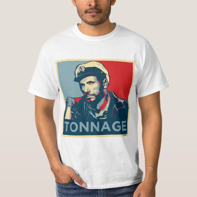Camiseta SUBSIM Der Alte TONNAGE (Frente)
