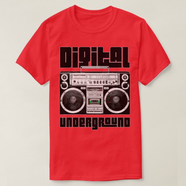 Camiseta Subsolo digital (Frente do Design)