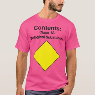 Camiseta Substâncias biológicas