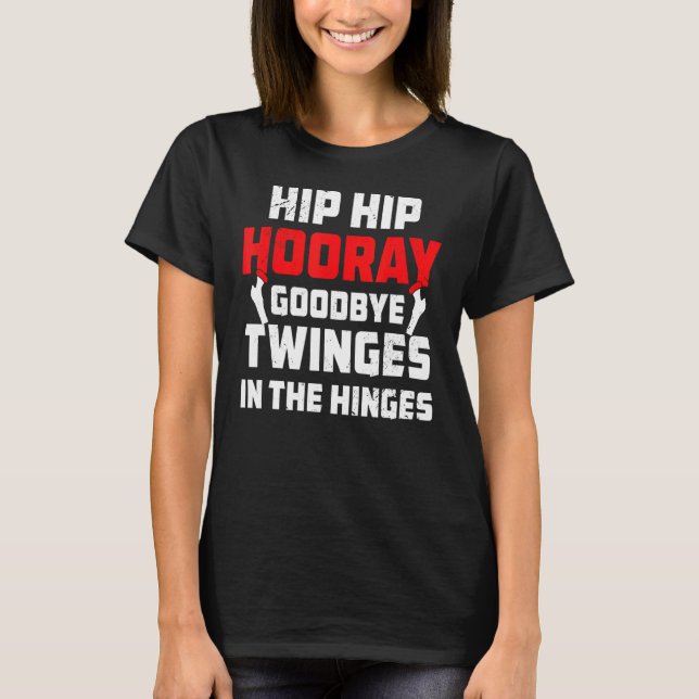 Camiseta Substituição Conjunta Da Operação De Posto Hip Hip (Frente)
