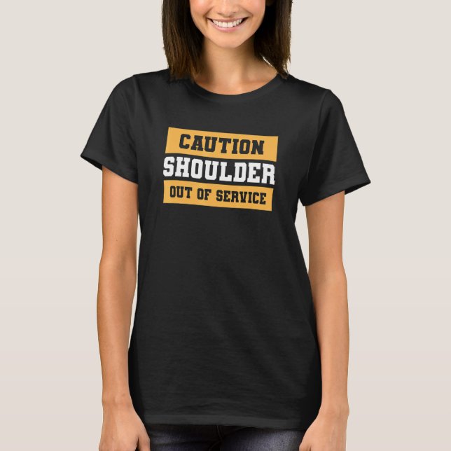 Camiseta Substituição Do Cabeçote De Cuidado Sem Serviço S (Frente)