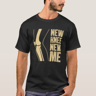 Camiseta Substituição Funny Do Joelho Por Homens Após Cirur