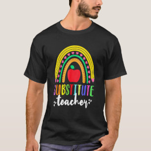 Camiseta Substituto Professor Arco-Íris Sub-Esquadrão Trase