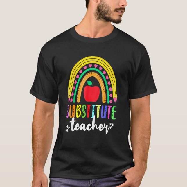 Camiseta Substituto Professor Arco-Íris Sub-Esquadrão Trase (Frente)