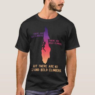 Camiseta Subterrâneos ao ar livre subindo montanhas