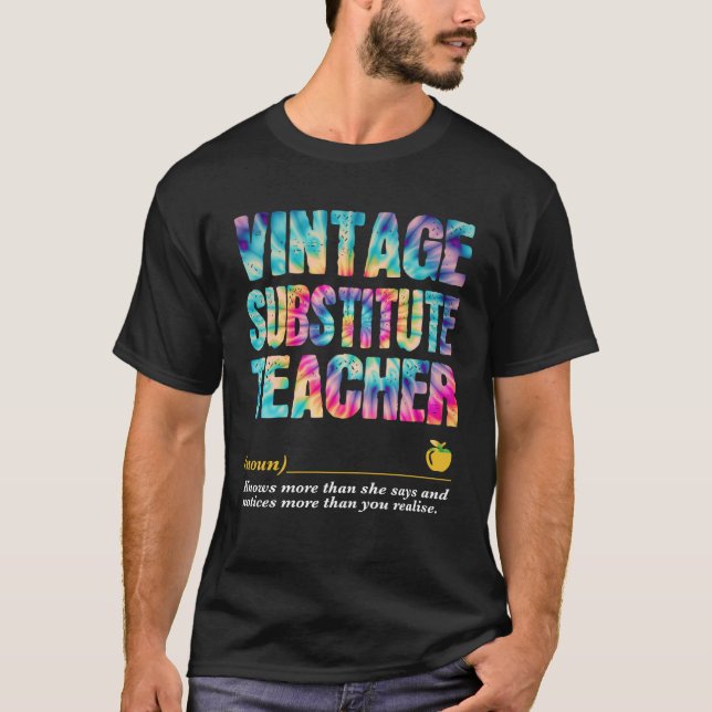 Camiseta Subtitua a semana de apreciação do professor de vo (Frente)