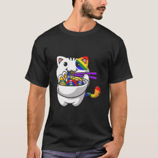 Camiseta Subtle Gay Ra Cat Pride Flag Rainbow Flag Cat Gay
