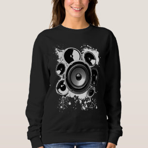 Camiseta Subwo de frequência de som dos Eletrônicos de cons