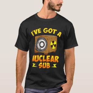 Camiseta Subwoofer para Ventiladores de Teatro Doméstico e