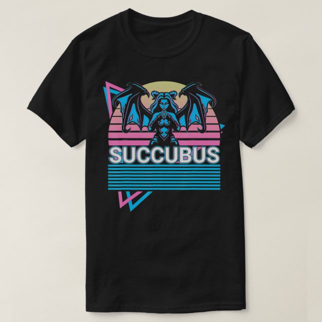 Camiseta Succubus Demon Mesopotamia Mitologia (Frente do Design)