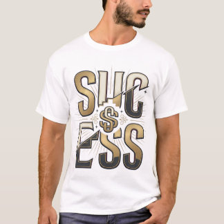 Camiseta Sucesso Ascensão Prosperar Alcançar Metas Vitória 