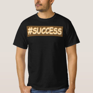 Camiseta  "#SUCESSO" Design. Compre agora