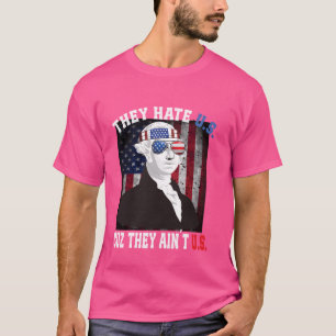 Camiseta Suck It England 4 de julho George Washington 1776