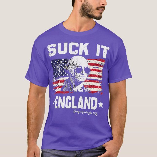 Camiseta Suck It England George (Frente)