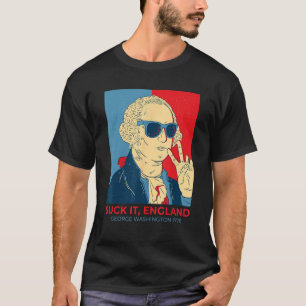 Camiseta Suck It England George Washington 1776 4º De Ju