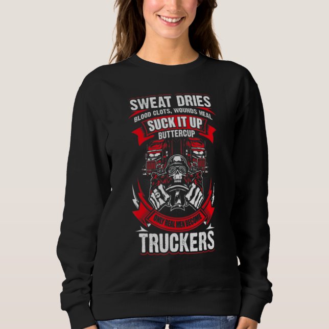 Camiseta Suck It Up Buttercup Truckers (Frente)