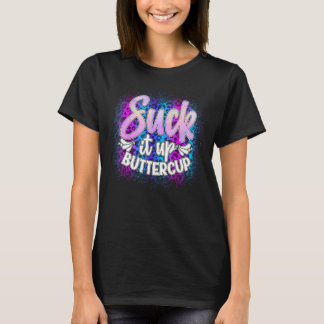 Camiseta Suck-It Usa ButterCup Engraçado Sarcástico
