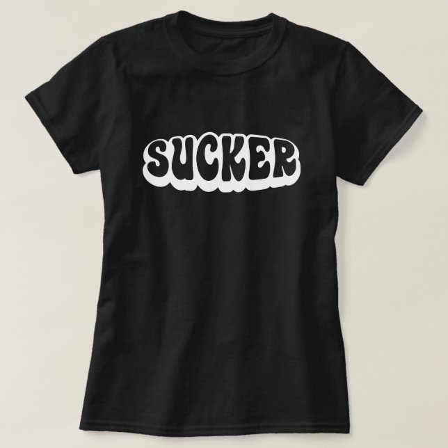 CAMISETA SUCKER (Frente do Design)