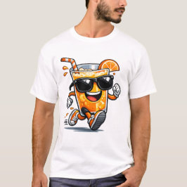 Camiseta Suco de Laranja Correndo