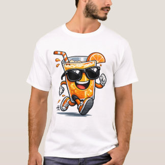 Camiseta Suco de Laranja Correndo