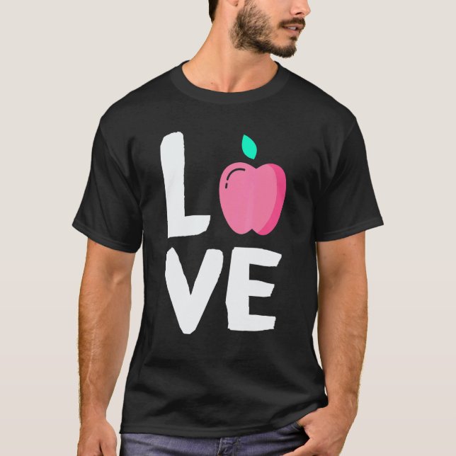 Camiseta Suco de Maçã Vegano de Verão Fruta Maçã (Frente)