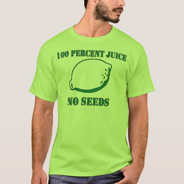 Camiseta Suco nenhumas sementes (Frente)