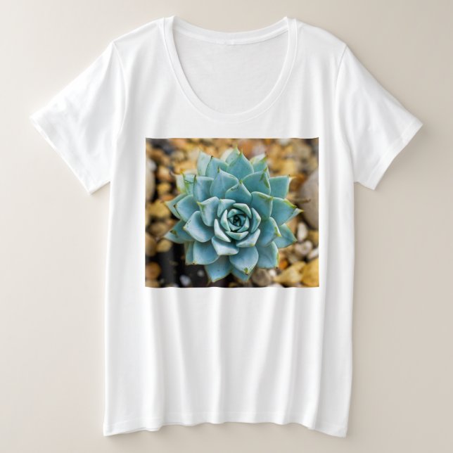 Camiseta Suculenta (Frente do Design)