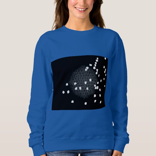 Camiseta Sudadera Azul Rota (Frente)