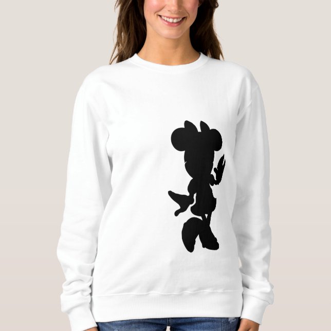 Camiseta sudadera de mujer minnie (Frente)