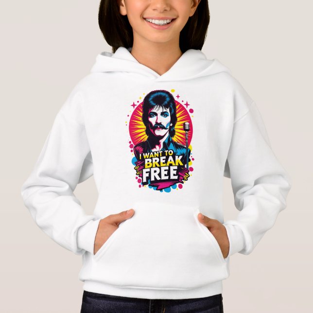 Camiseta Sudadera I Want to Break Free (Frente)