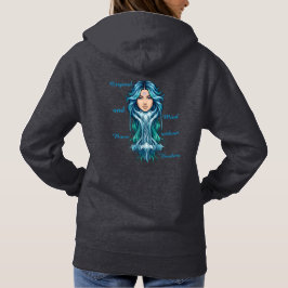 Camiseta Sudadera Lady Acuario – Misterio y energía zodiaca
