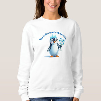 Camiseta Sudadera mamá pingüina