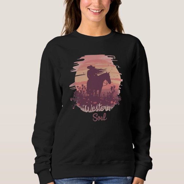 Camiseta Sudadera The Abandons sweatshirt - Western Soul - (Frente)