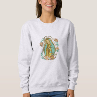 Camiseta Sudadera Unisex "Virgen de Guadalupe" Fe y arte
