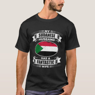 Camiseta Sudão Sudanês Raízes Sudanês Patrimônio Sudanês Or