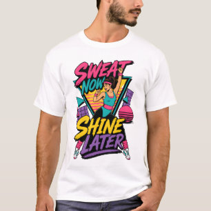 Camiseta Sude Agora Brilhe Mais Tarde Retro Academia dos An