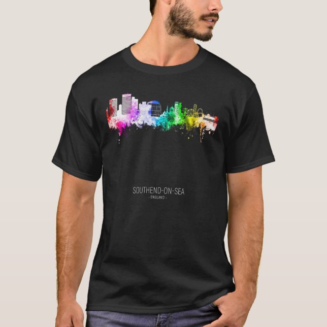 Camiseta Sudeste em Arranha-céus no mar (Frente)