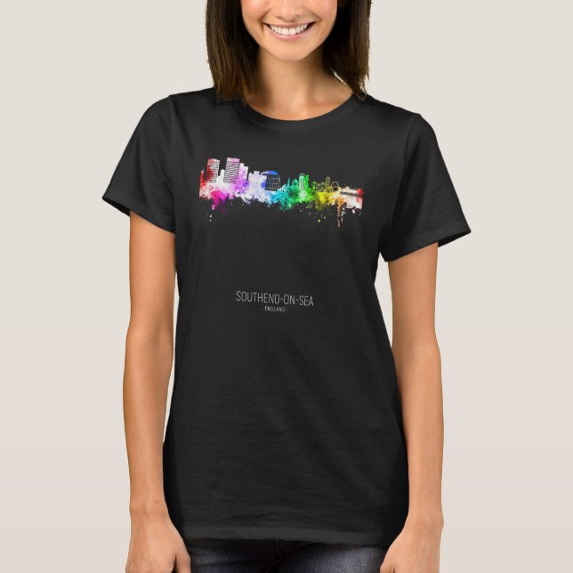 Camiseta Sudeste em Arranha-céus no mar (Frente)