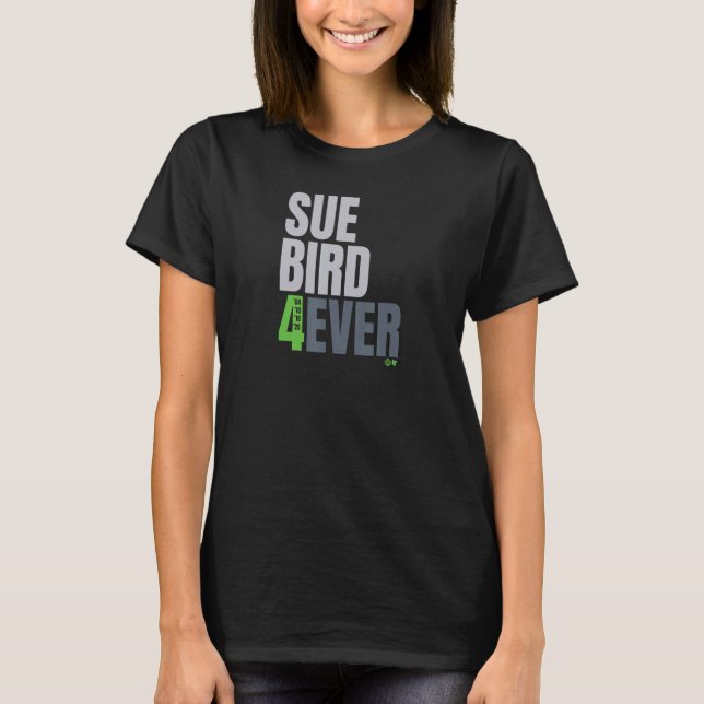 Camiseta Sue Bird 4Ever Seattle Basbasquetebol (Frente)