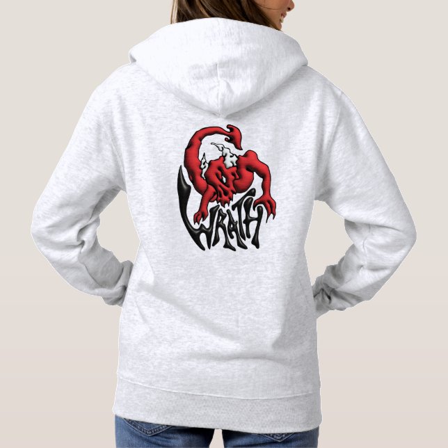 Camiseta Sue seu Pecado Diabo Ira Vívida (Verso)