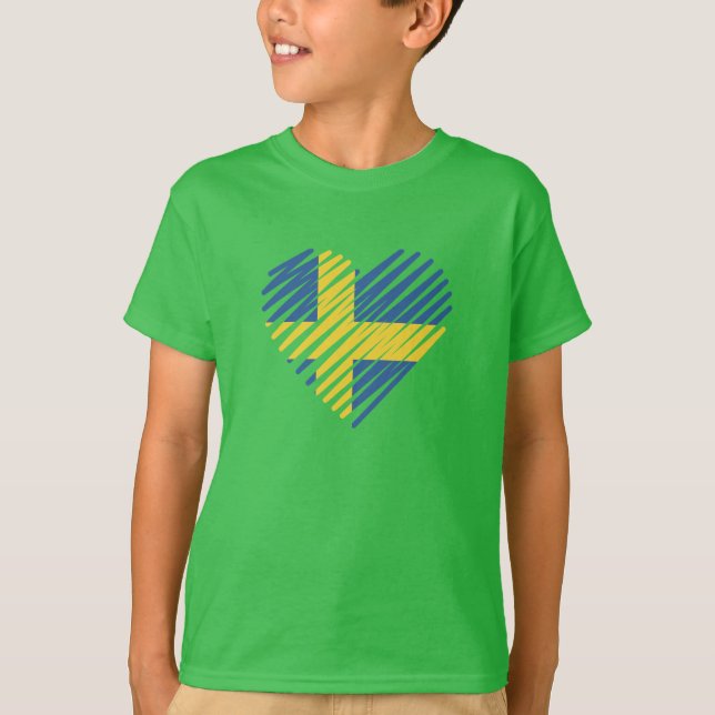 Camiseta suecia 01-branco (Frente)