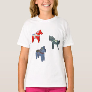 Camiseta Suecia Dala Horse Dalecarlian Sueco