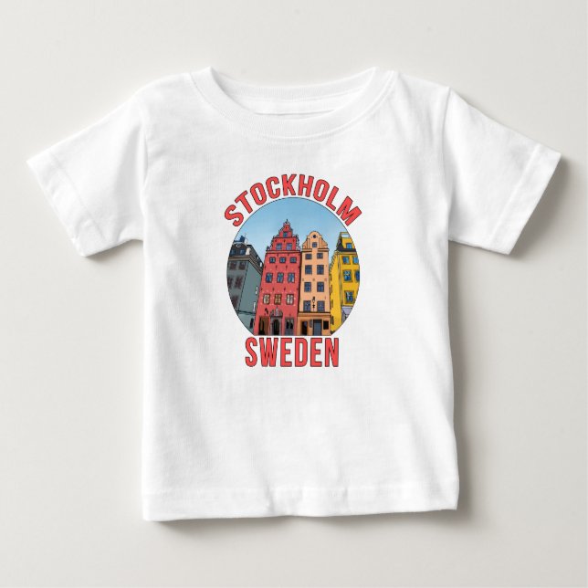 Camiseta Suecia de Estocolmo (Frente)